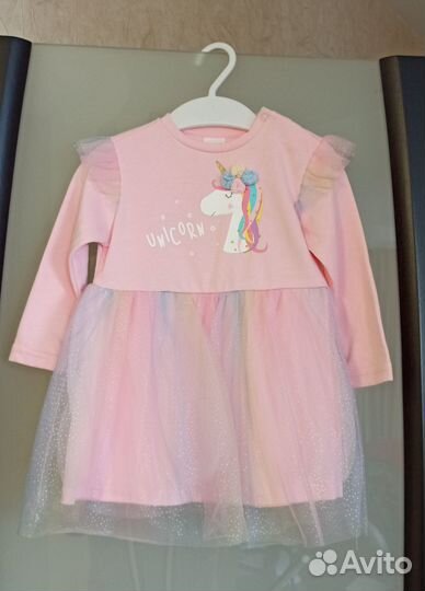 Платье для девочки, размер 80, б/у