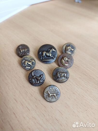 Старинные пуговицы