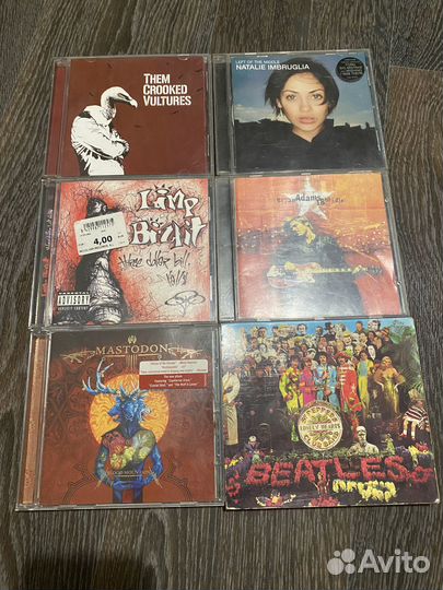 Cd диски оригиналы nirvana и тд