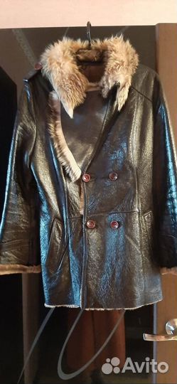 Продам дублёнку натуральный мех тоскана