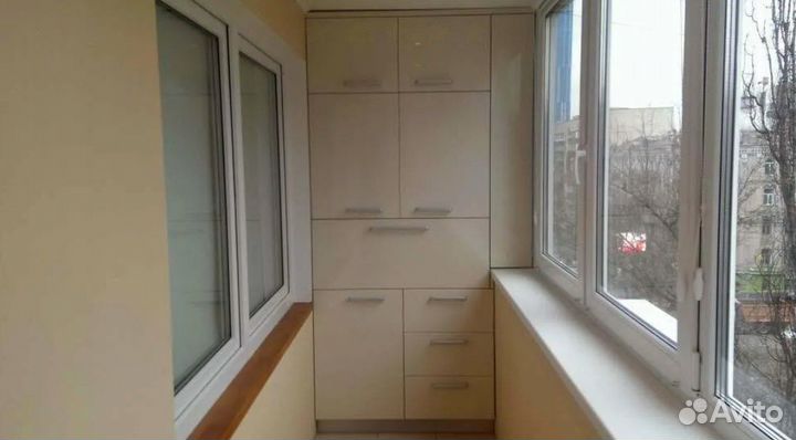 Шкаф на балкон любой дизайн