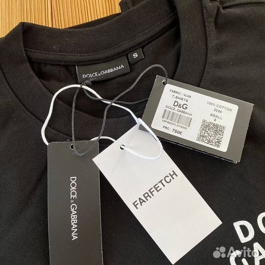 Dolce gabbana футболка мужская черная Турция