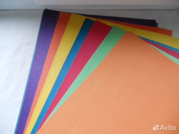 Набор цветной бумаги
