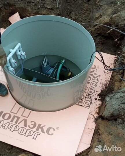 Установка септика “под ключ”