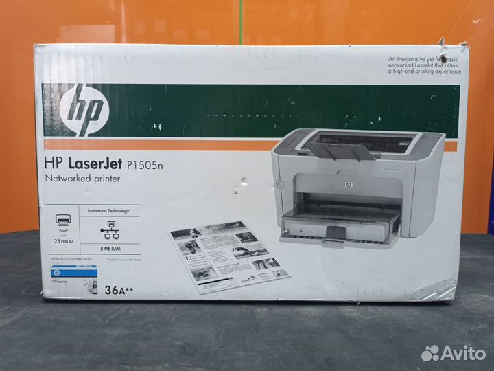 Новый HP LaserJet P1505n