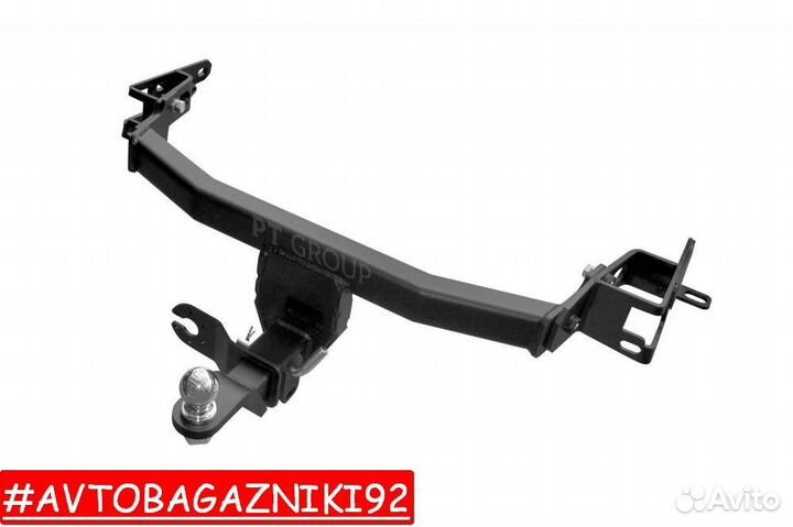 Фаркоп (тсу) под квадрат на Kia Sorento MQ4