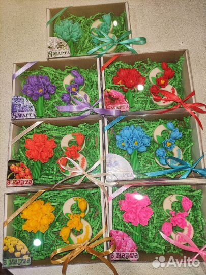 Набор из мыла ручной работы