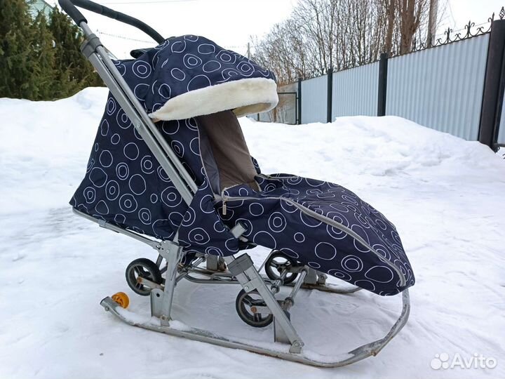 Коляска санки