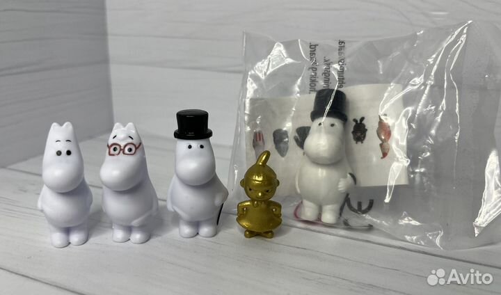 Фигурки с Муми-троллями/Moomin из киндер-сюрприза
