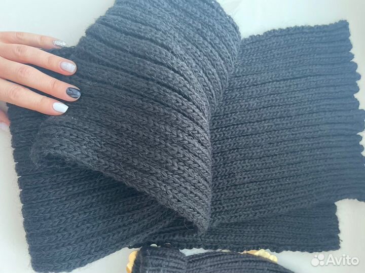 Шапка и шарф Zara H&M