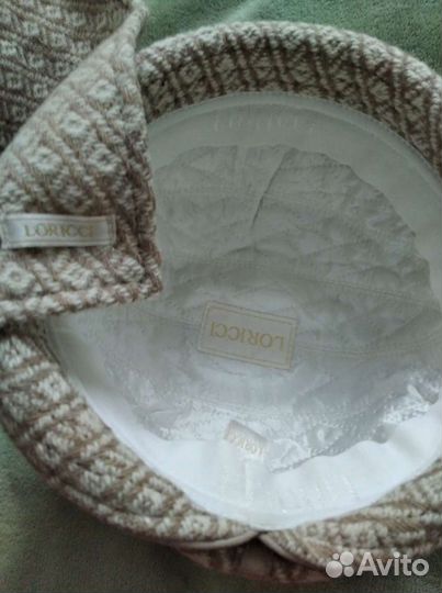 Шапка с шарфом