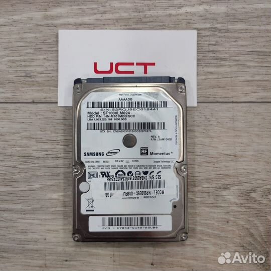 Жесткий диск Samsung 1 Тб ST1000LM024