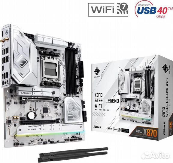 Материнская плата Asrock x870 Steel Legend wifi