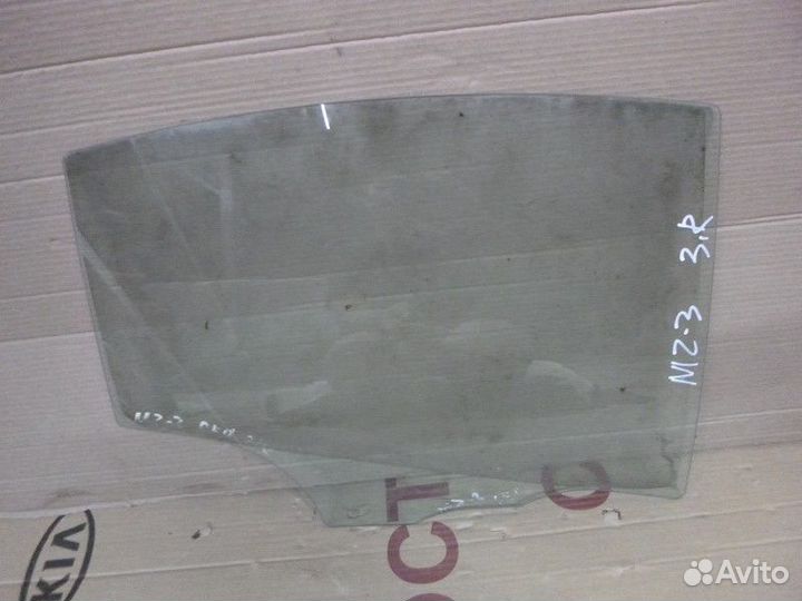Стекло двери задней правой mazda 3 3 (BK) 2002-200