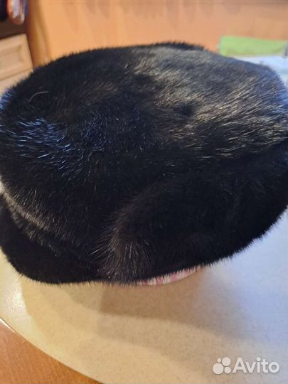 Норковая шапка мужская 59