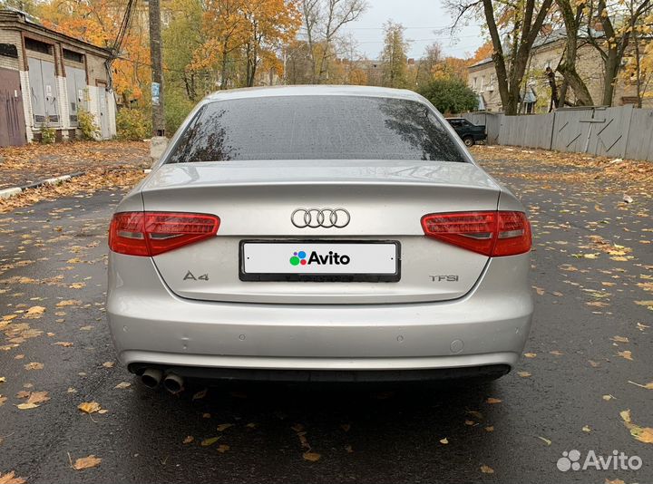 Audi A4 1.8 CVT, 2013, 124 700 км