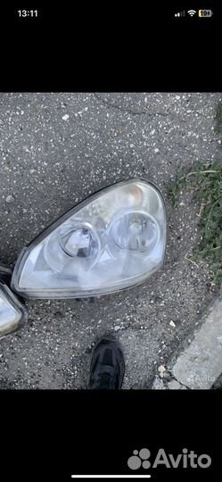 Передние фары на priora