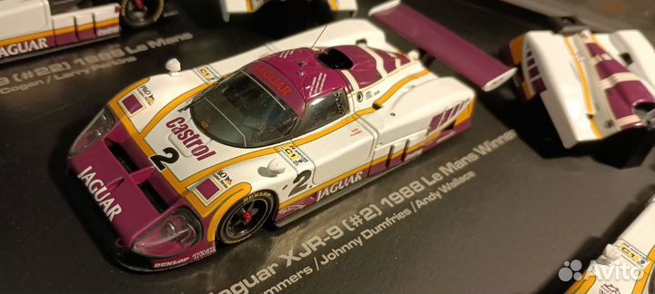 Модели jaguar XJR-9 1988 Le Mans Special Set