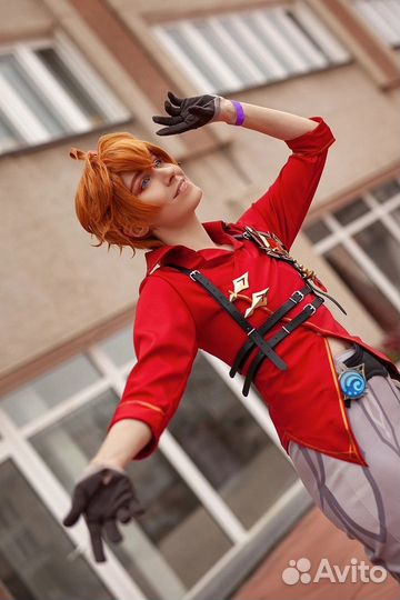 Косплей Тарталья Геншин Импакт фул сет