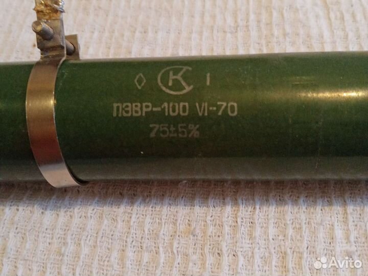 Резисторы проволочные керамические пэвр-100