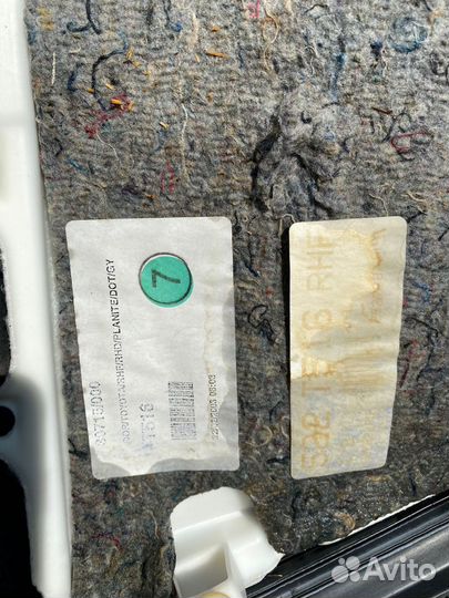 Обшивки дверей Toyota Avensis 250