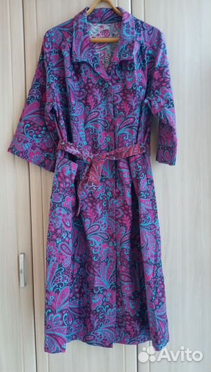 Халат фланель 60-62 СССР новый