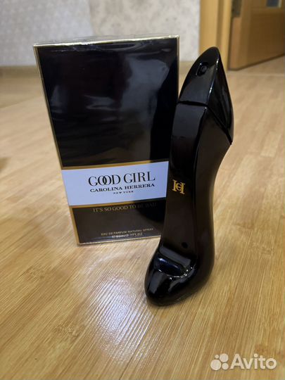 Духи Good girl carolina herrera - туфля черная