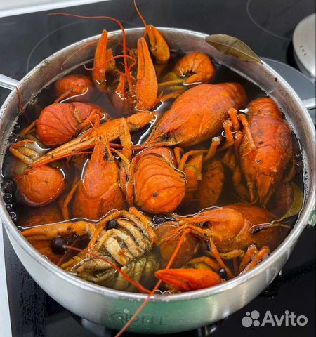 Живые Раки морепродукты