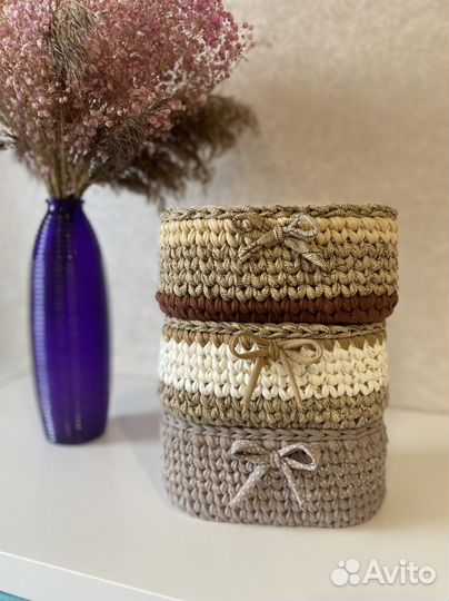 Корзинка ручной работы