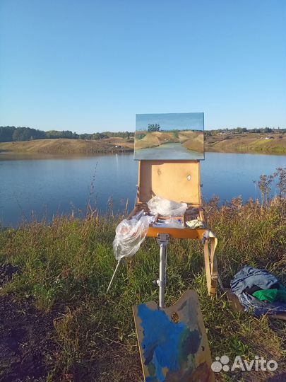 Пейзаж маслом на холсте