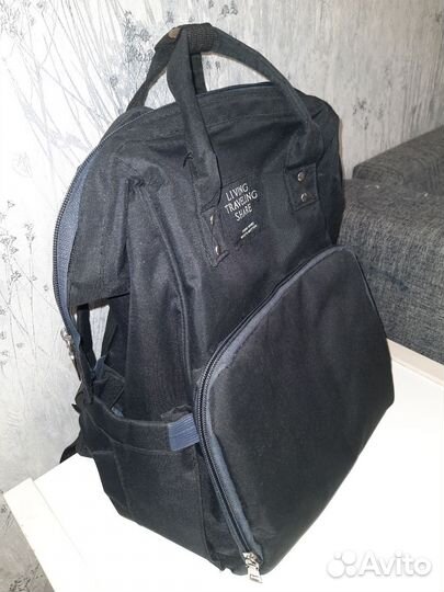 Рюкзак сумка на коляску для мамы+ подстаканик