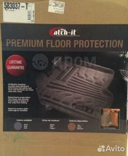 Коврики на Тойота Хайлендер 2009-2011 г в Хабаровс