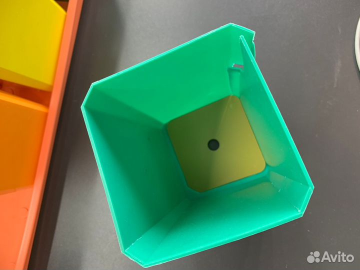 Пеликан набор горшков для рассады с поддоном микс