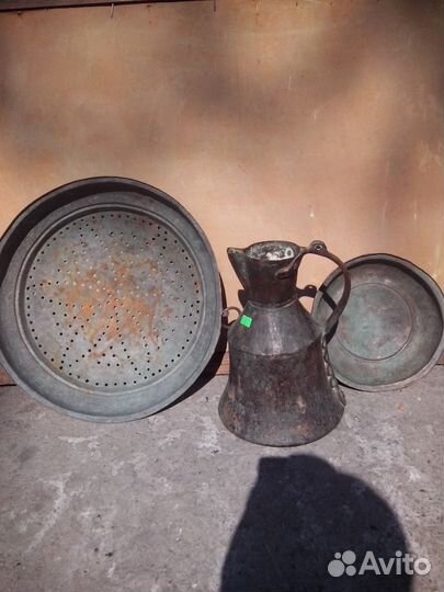 Посуда из меди, латуни, бронзы и мельхиора