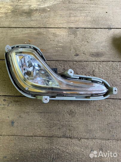 Противотуманки на hyundai solaris 2