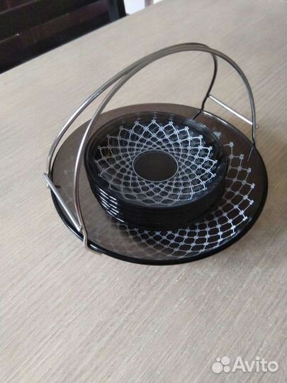 Винтажный набор посуды для варенья, десертов