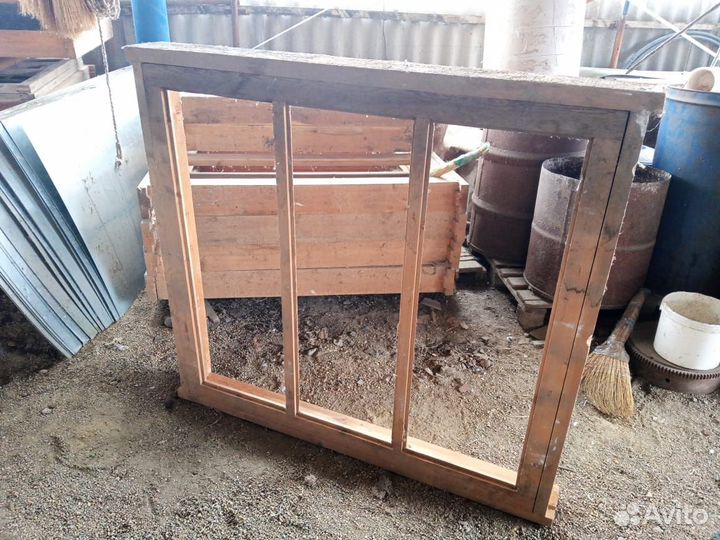 Деревянные окна и двери бу