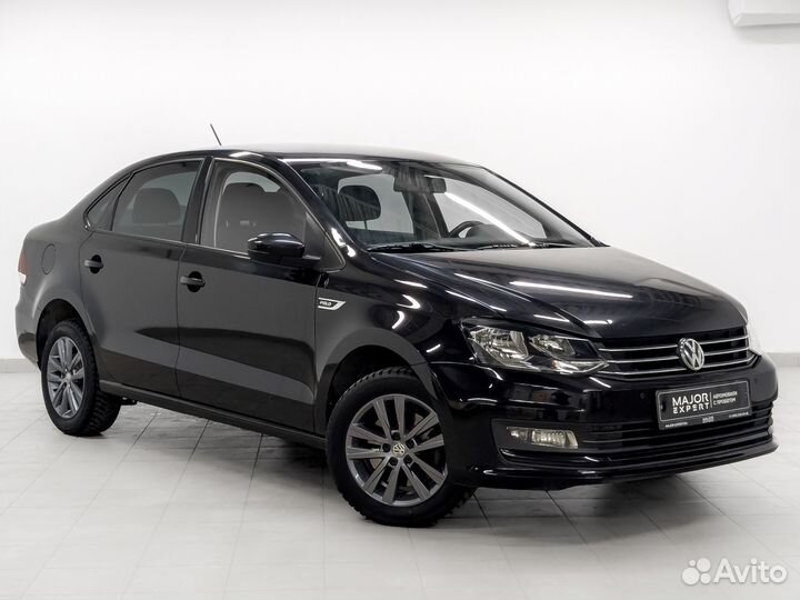 Volkswagen Polo 1.6 AT, 2019, 107 830 км