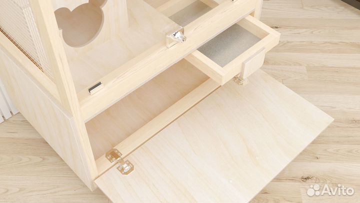 Витрина для шиншиллы Дегу Грызунов Клетка Вольер