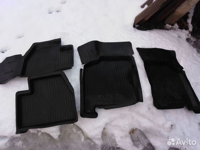 Коврики салона резиновые ваз 2110-12