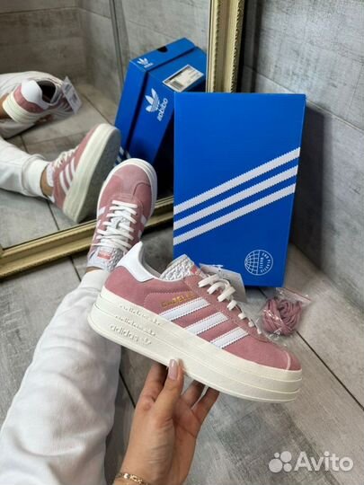 Кеды женские Adidas Originals Gazelle Bold W