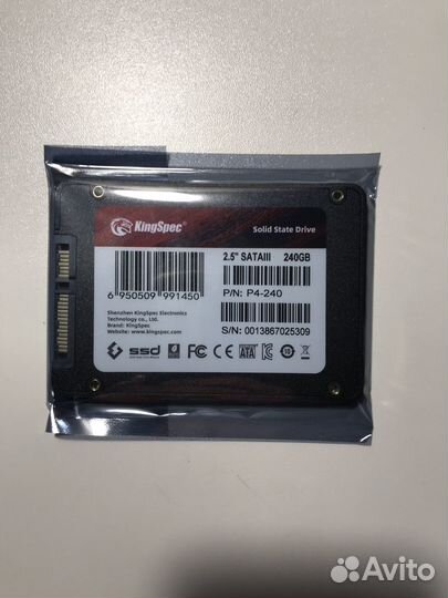Ssd kingspec 240 gb
