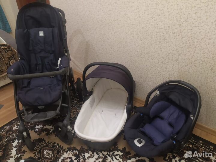 Детские коляски 3 в 1 бу трансформер