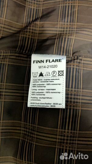 Пуховик мужской finn flare 54 56