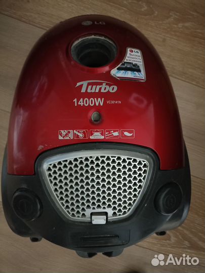 Пылесос LG turbo 1400w на запчасти