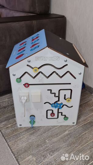Бизиборд домик большой