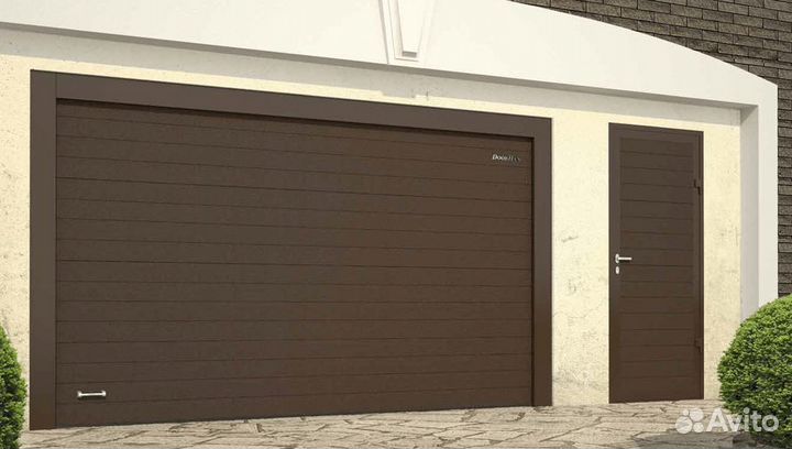 Секционные ворота