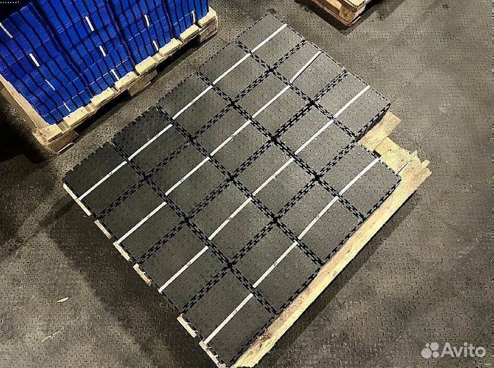 Модульный пол для гаража