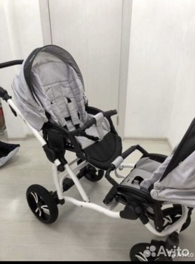 Коляска для двойни bebetto 42
