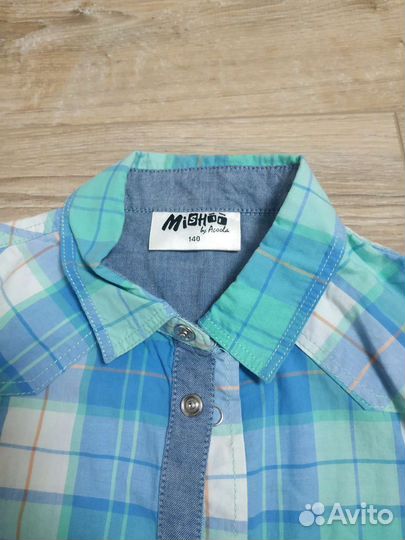 Рубашка для мальчика 140 размер